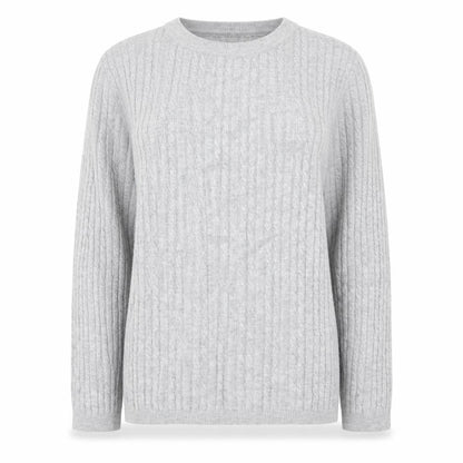 Atmosphere Womens Grey Round Neck  Polyester Pullover Jumper Size 12