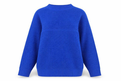 Womens UK Size L SheIn Blue Pullover Jumper