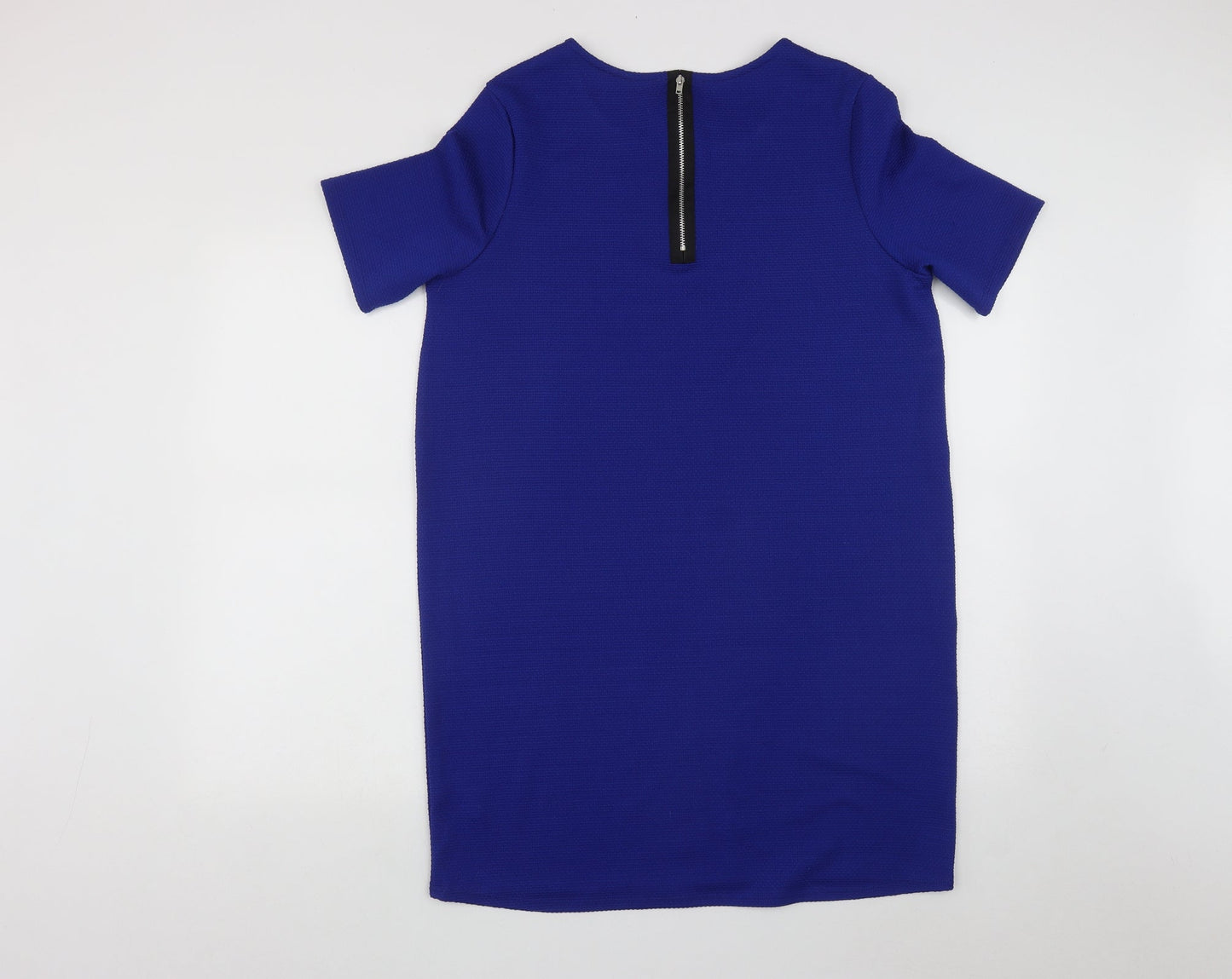 George Womens Blue  Polyester A-Line  Size 12  Round Neck Zip
