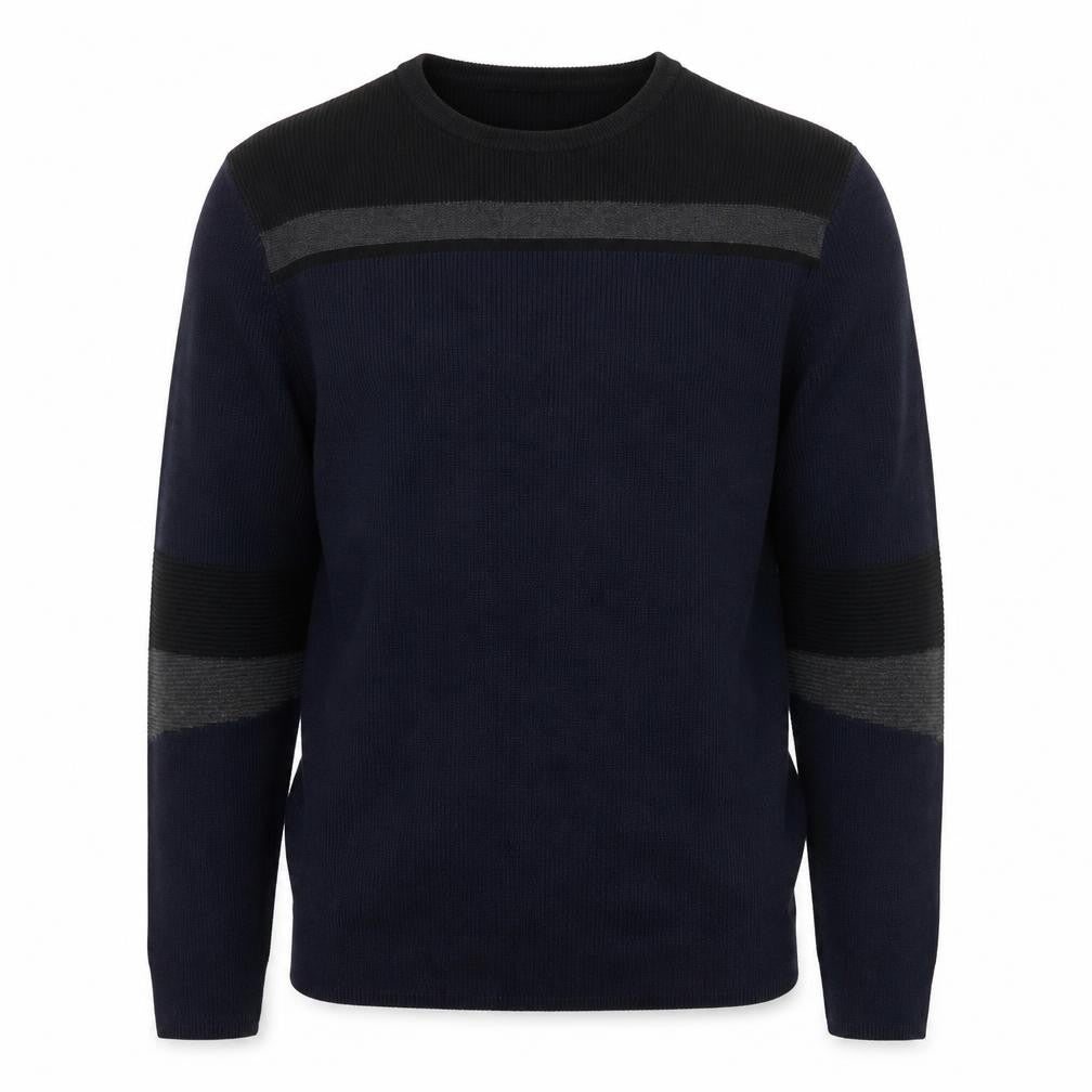 Mens UK Size S River Island Blue Pullover Jumper