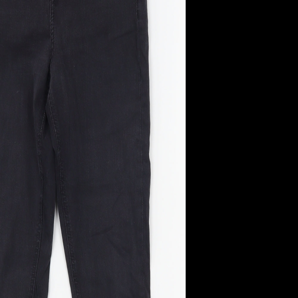 Mens UK Size 28 in Topshop Regular Fit Skinny Black Jeans