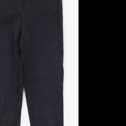 Mens UK Size 28 in Topshop Regular Fit Skinny Black Jeans