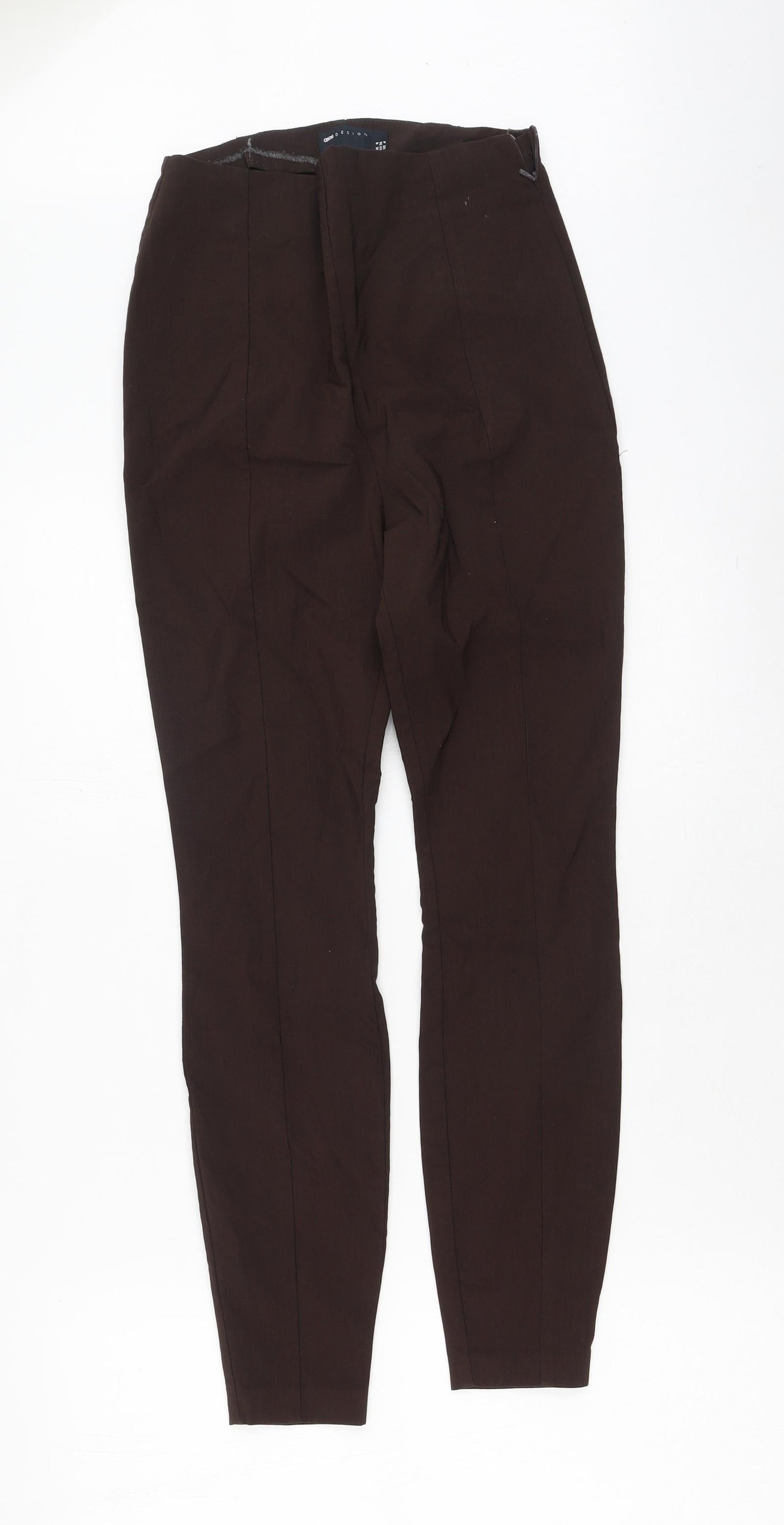 Womens UK Size 8 ASOS Regular Fit  Green Trousers