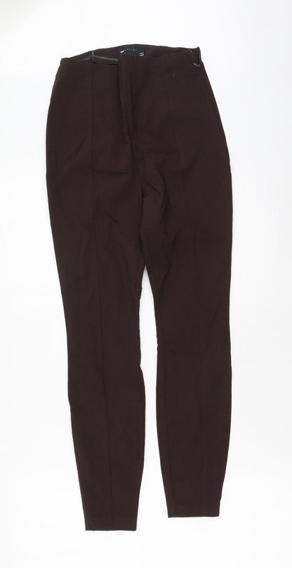 Womens UK Size 8 ASOS Regular Fit  Green Trousers
