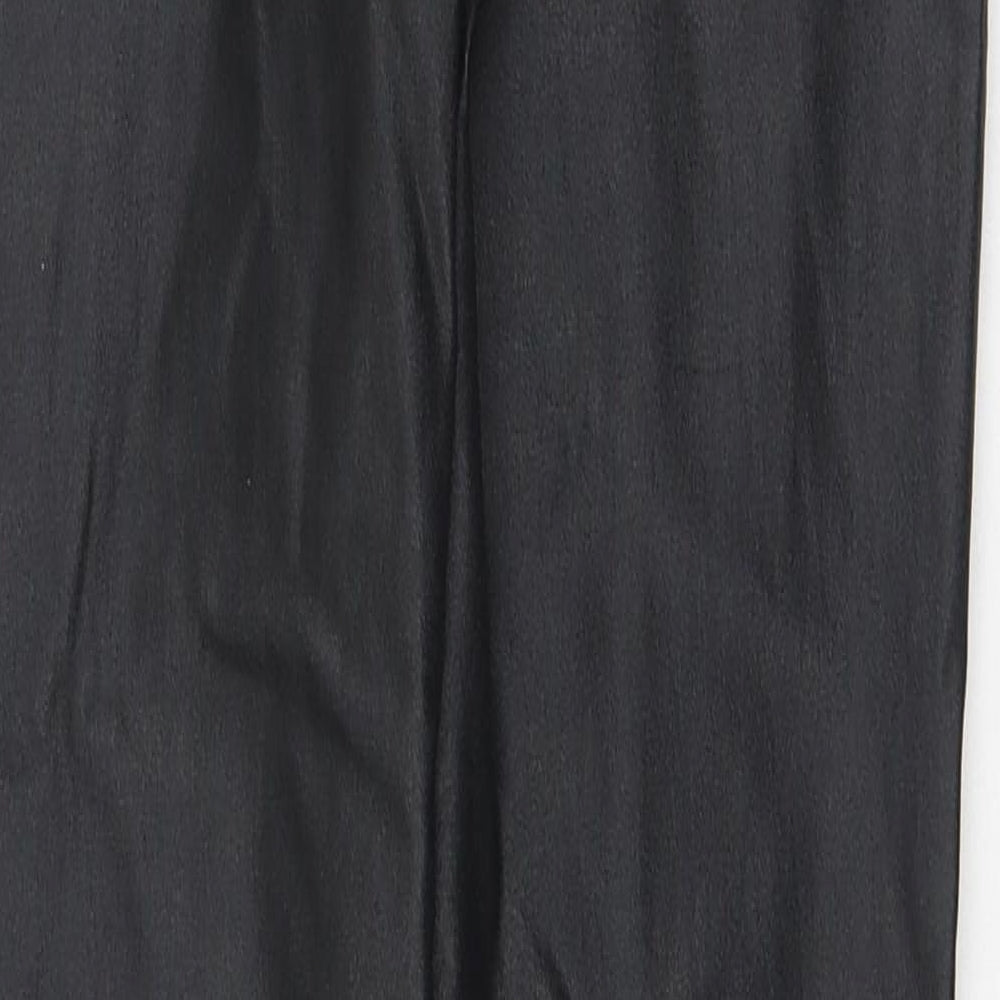 Vera & Lucy Womens Black  Polyester Jegging Trousers Size L L21 in Regular