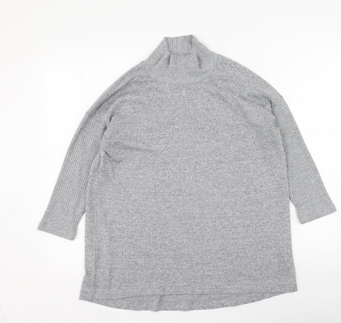 Womens UK Size 10 Marks and Spencer Grey Pullover Jumper
