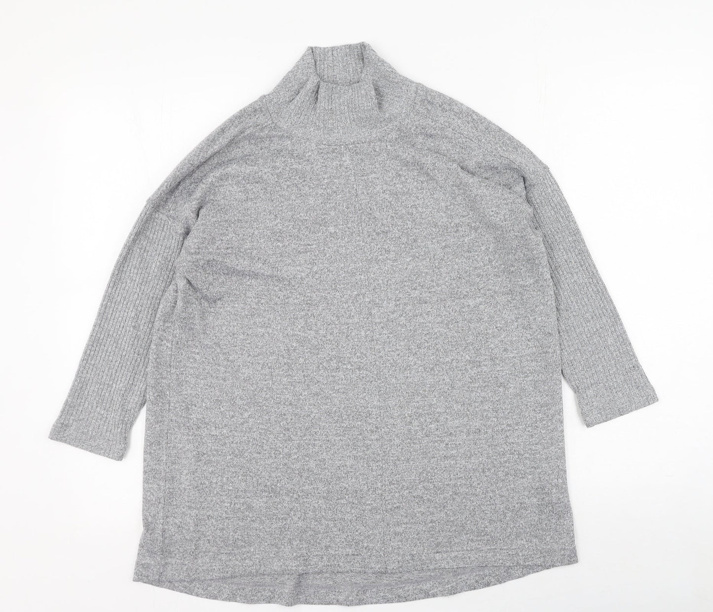 Womens UK Size 10 Marks and Spencer Grey Pullover Jumper