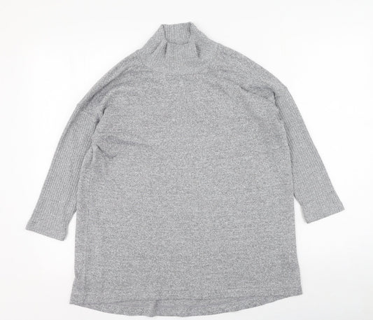 Womens UK Size 10 Marks and Spencer Grey Pullover Jumper
