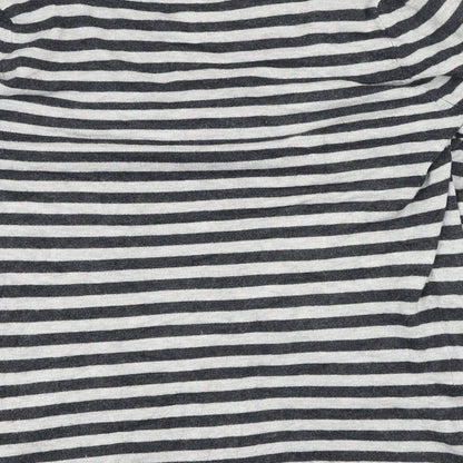 Womens UK Size 12 New Look Grey Basic T-Shirt