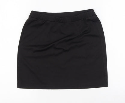 SheIn Womens Black  Polyester Maxi Skirt Size M