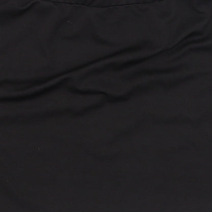 SheIn Womens Black  Polyester Maxi Skirt Size M