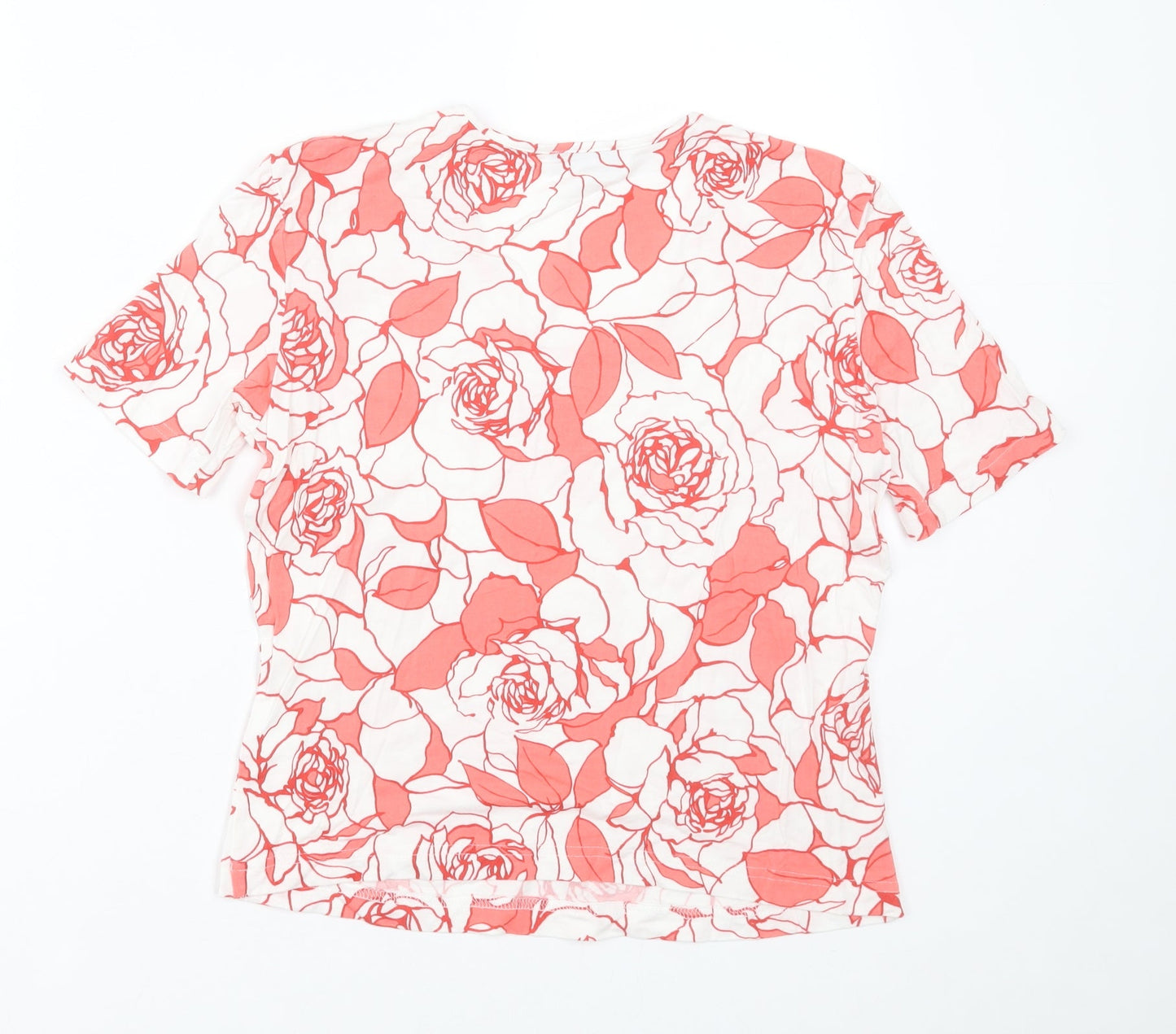 Womens UK Size 10 Gerry Weber Pink Basic T-Shirt