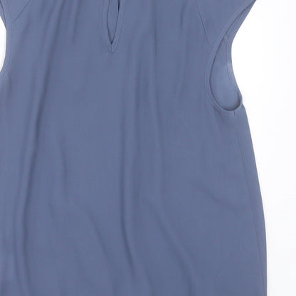 Womens UK Size 8 Warehouse Grey Basic Tank