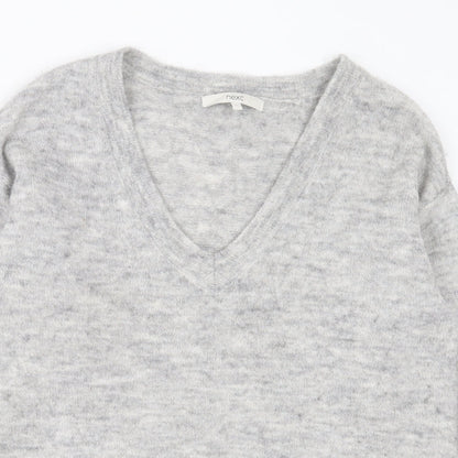 Womens UK Size 10 NEXT Grey Pullover Jumper