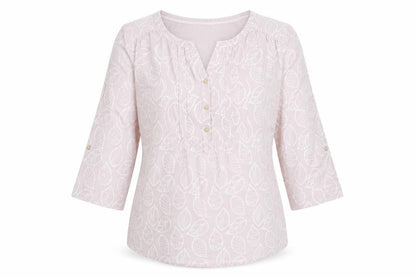 Womens UK Size 12 Faithful & True Pink Basic Polo