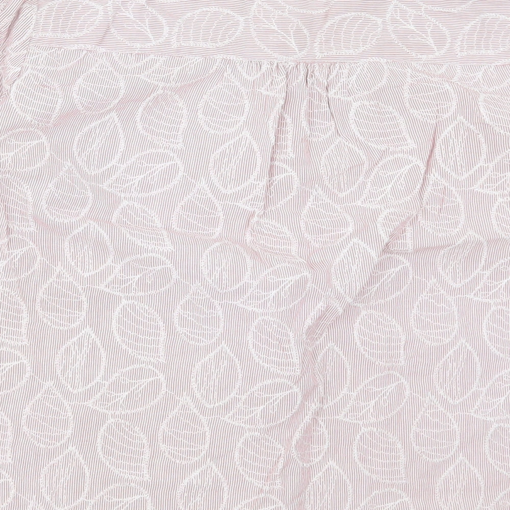 Womens UK Size 12 Faithful & True Pink Basic Polo