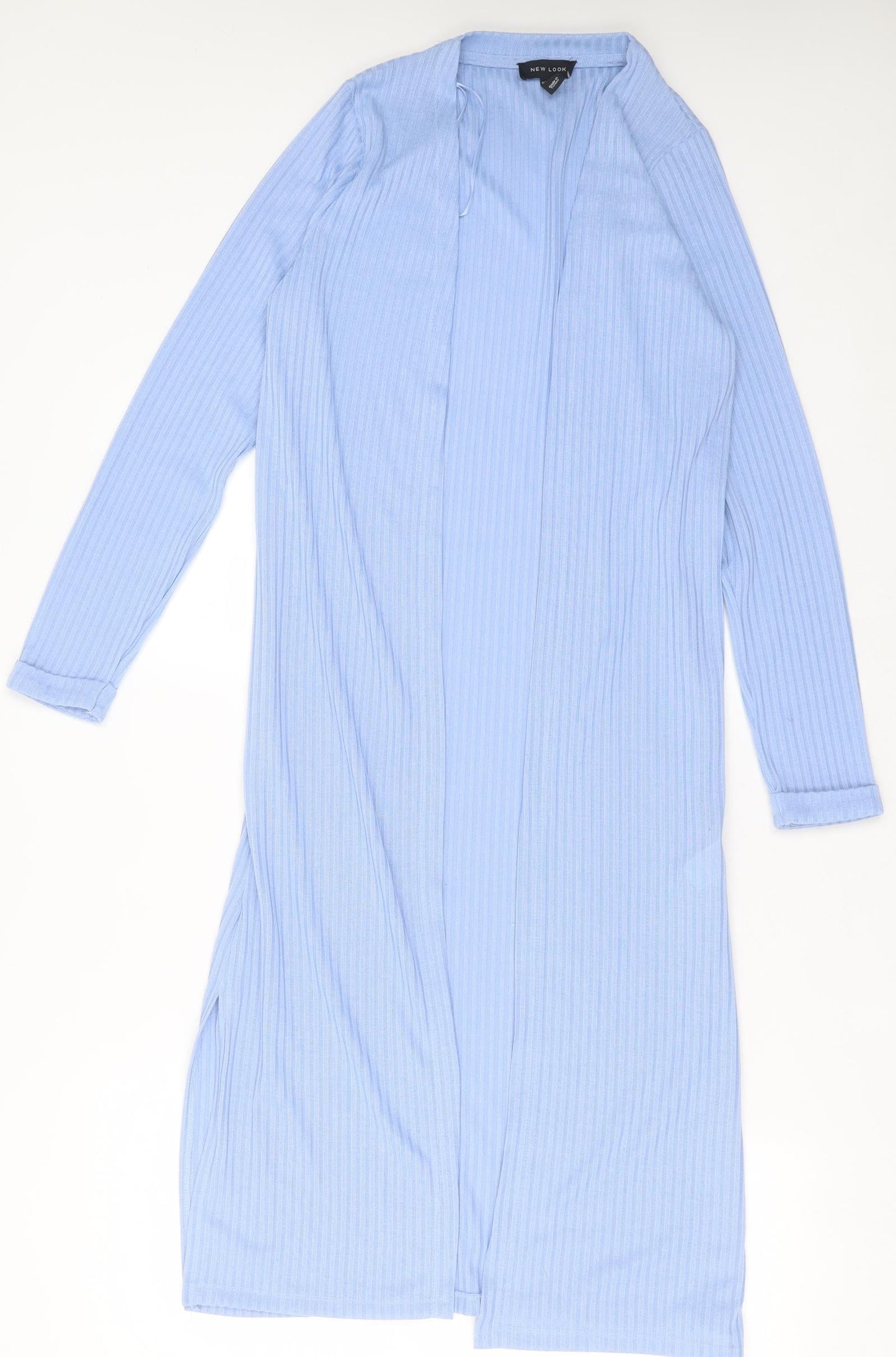 Womens UK Size 10 New Look Blue Cardigan Jumper