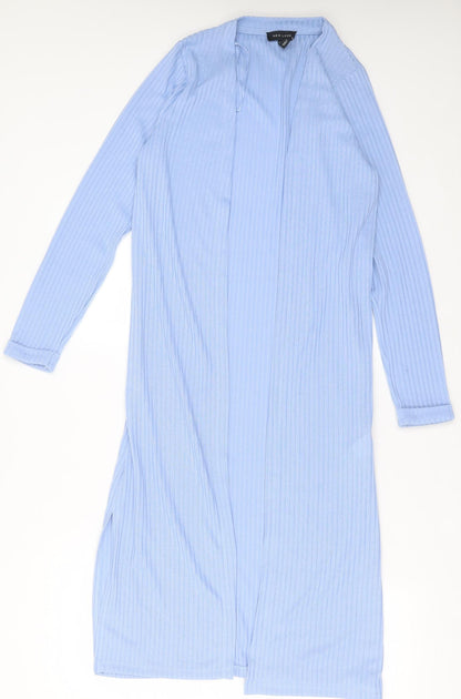 Womens UK Size 10 New Look Blue Cardigan Jumper