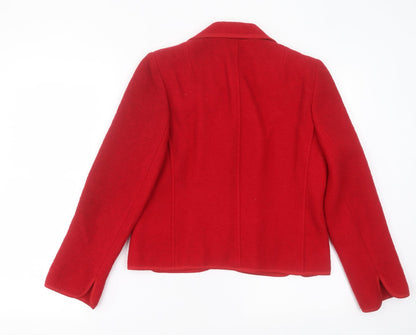 walkloden Womens Red   Jacket  Size 8  Button