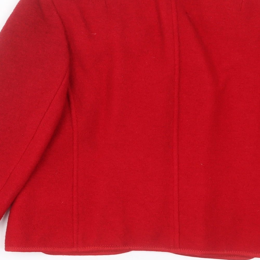 walkloden Womens Red   Jacket  Size 8  Button