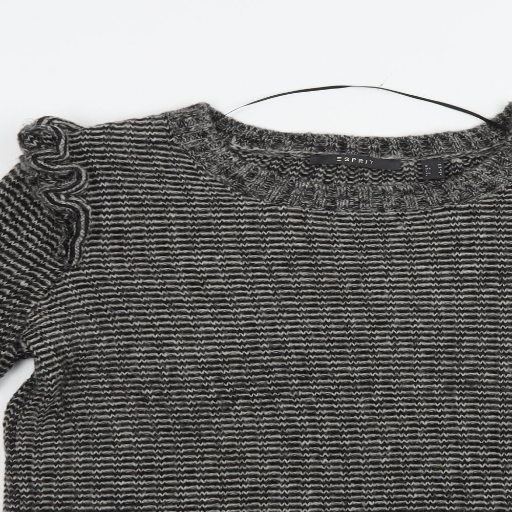 Womens UK Size M Esprit Grey Pullover Jumper