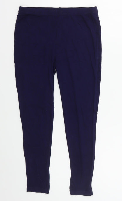 Womens UK Size 8 New Look  Carrot Blue Leggings