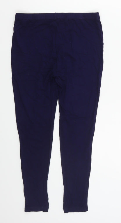 Womens UK Size 8 New Look  Carrot Blue Leggings