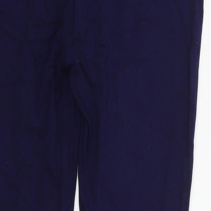 Womens UK Size 8 New Look  Carrot Blue Leggings