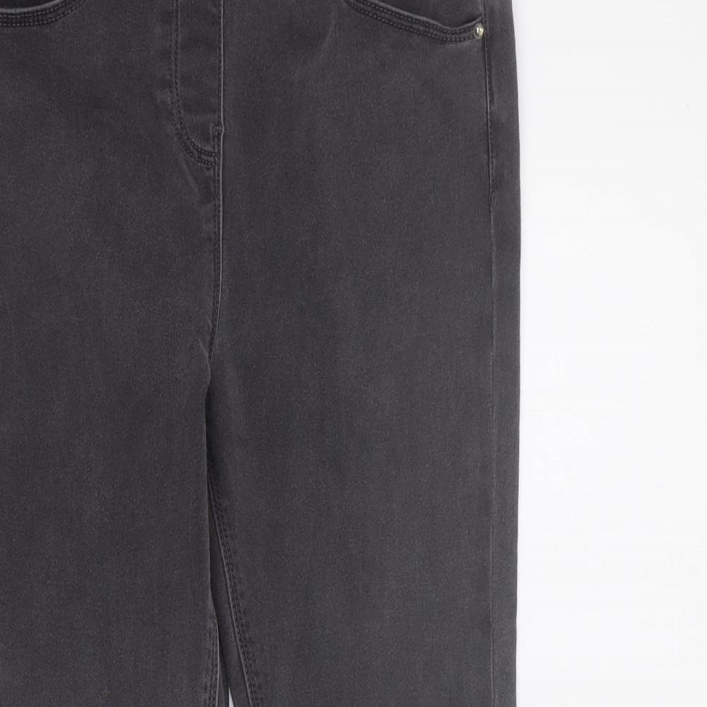 Matalan Girls Black  Cotton Jegging Trousers Size 10 Years  Regular Pullover