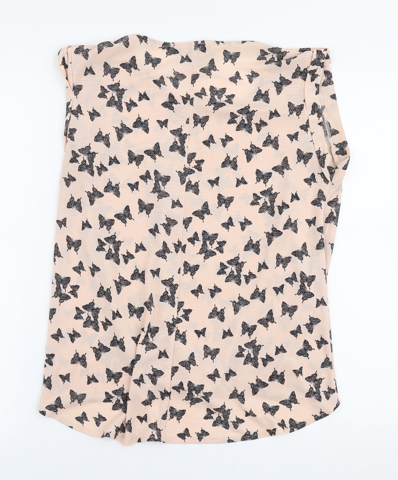 Womens UK Size 8 Atmosphere Pink Basic T-Shirt