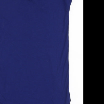 Primark Womens Blue  Polyester Jersey T-Shirt Size XS Round Neck - Paris