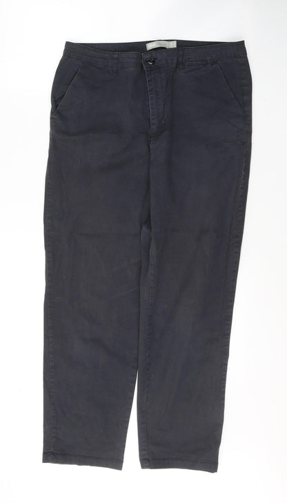 Womens UK Size 12 ASOS Regular Fit  Grey Trousers