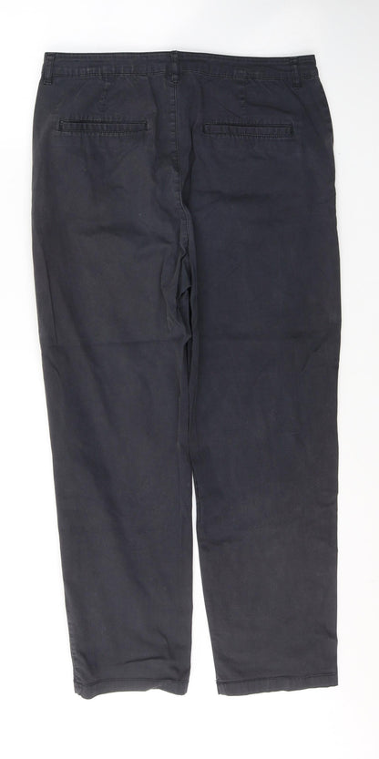Womens UK Size 12 ASOS Regular Fit  Grey Trousers