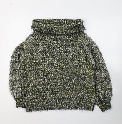 Womens UK Size L QED London Multicoloured Pullover Jumper