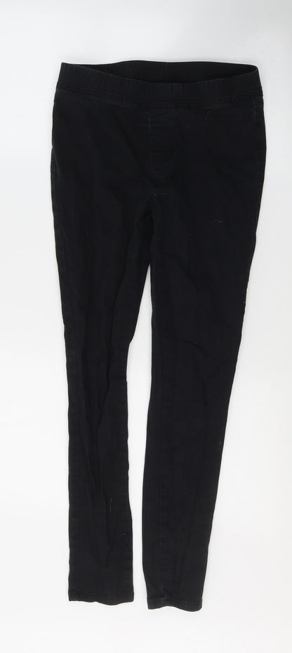 Womens UK Size 28 in Preworn Slim Fit Jegging Black Jeans