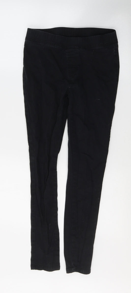 Womens UK Size 28 in Preworn Slim Fit Jegging Black Jeans