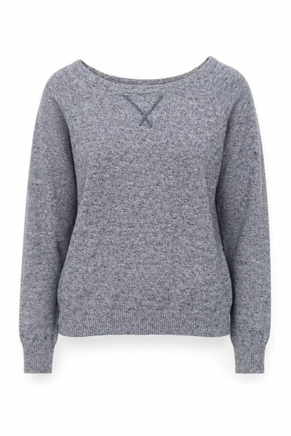 Womens UK Size S Poof Blue Pullover Jumper