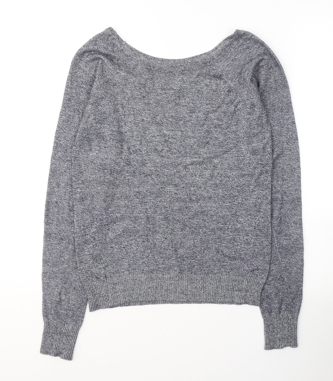 Womens UK Size S Poof Blue Pullover Jumper