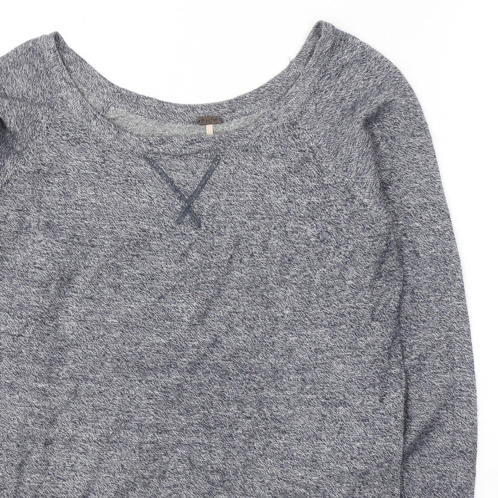 Womens UK Size S Poof Blue Pullover Jumper