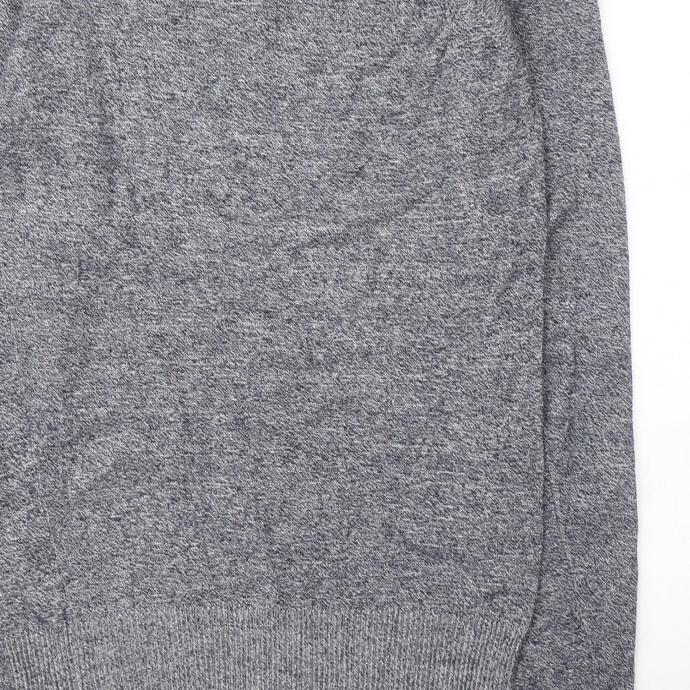 Womens UK Size S Poof Blue Pullover Jumper