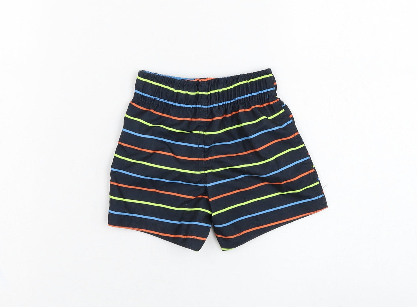 Primark Boys Black Striped Polyester Sweatpants Trousers Size 9-12 Months  Pullover - Swimwear