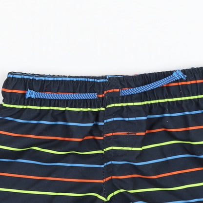 Primark Boys Black Striped Polyester Sweatpants Trousers Size 9-12 Months  Pullover - Swimwear