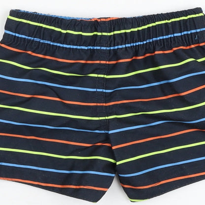 Primark Boys Black Striped Polyester Sweatpants Trousers Size 9-12 Months  Pullover - Swimwear