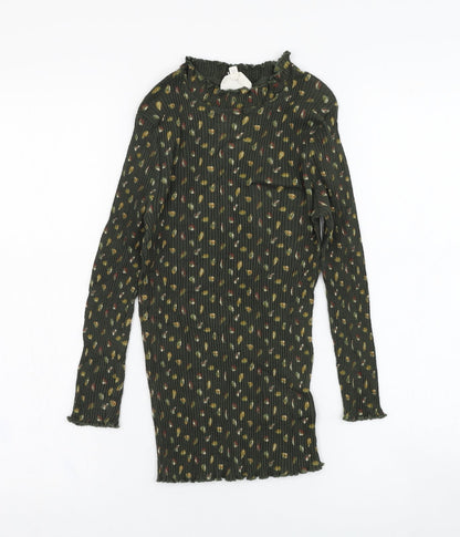 Womens UK Size 8 NEXT Green Pullover Sweatshirt