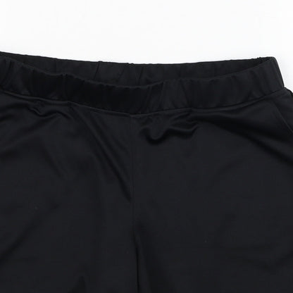 Dunnes Stores Mens Black  Polyester Sweat Shorts Size 28 in L7 in Regular