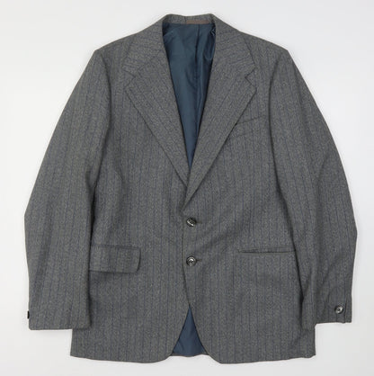 Mens UK Size  Preworn Regular Grey Suit Jacket