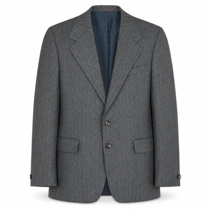 Mens UK Size  Preworn Regular Grey Suit Jacket