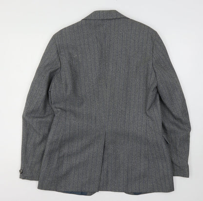 Mens UK Size  Preworn Regular Grey Suit Jacket