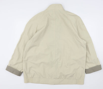 Telemac Womens Beige   Jacket  Size 20  Button