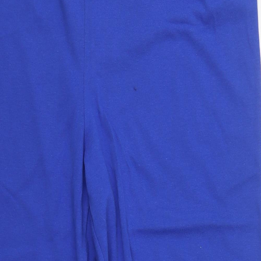 Style Inc Womens Blue  Cotton Sweatpants Trousers Size 2XL L31 in Regular Drawstring
